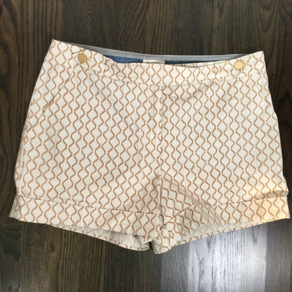 MEADOW RUE anthro High Waist Print Shorts 'Madison' - Picture 2 of 10